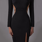 Guest High Split Long Dress aclosy