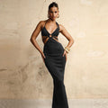 Cross-border Summer Sexy Temperament Suspender Fishtail Long Skirt aclosy