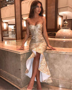 Fishtail MIDI dress aclosy