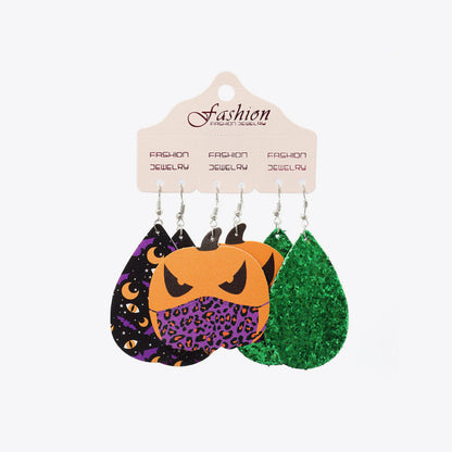 Teardrop Shape Halloween Theme Dangle Earrings Trendsi