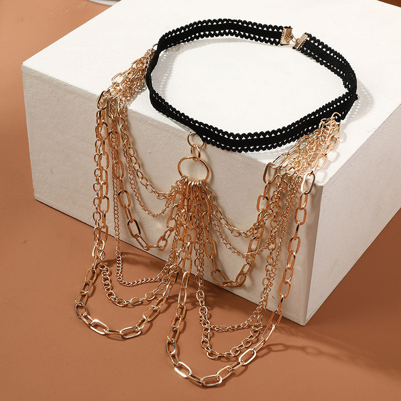 Personality Adjustable Body Chain aclosy