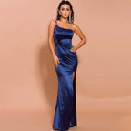 Ladies long dress with slits Aclosy