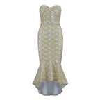 Fishtail MIDI dress aclosy