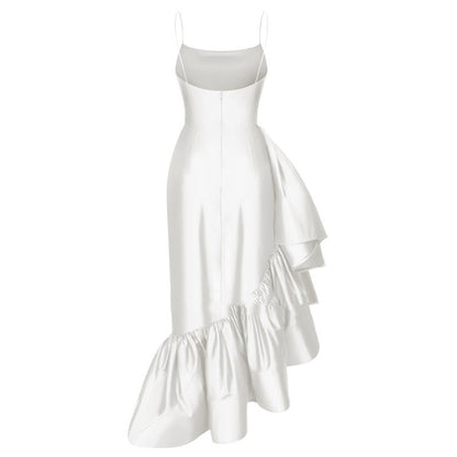 Bridal Wedding Party Dress-White aclosy