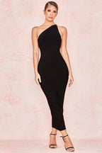 One-shoulder Bandage Dress aclosy