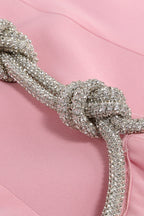 Open Back Slit Mini Blazer Dress Trendsi