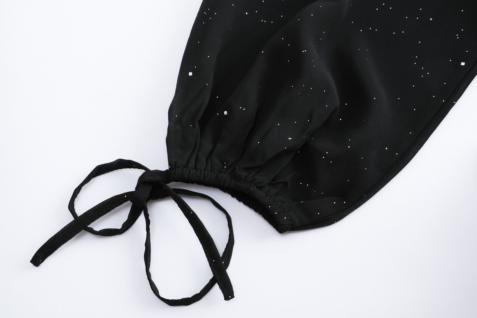 French Hepburn Long Sleeve Deep V Dress aclosy