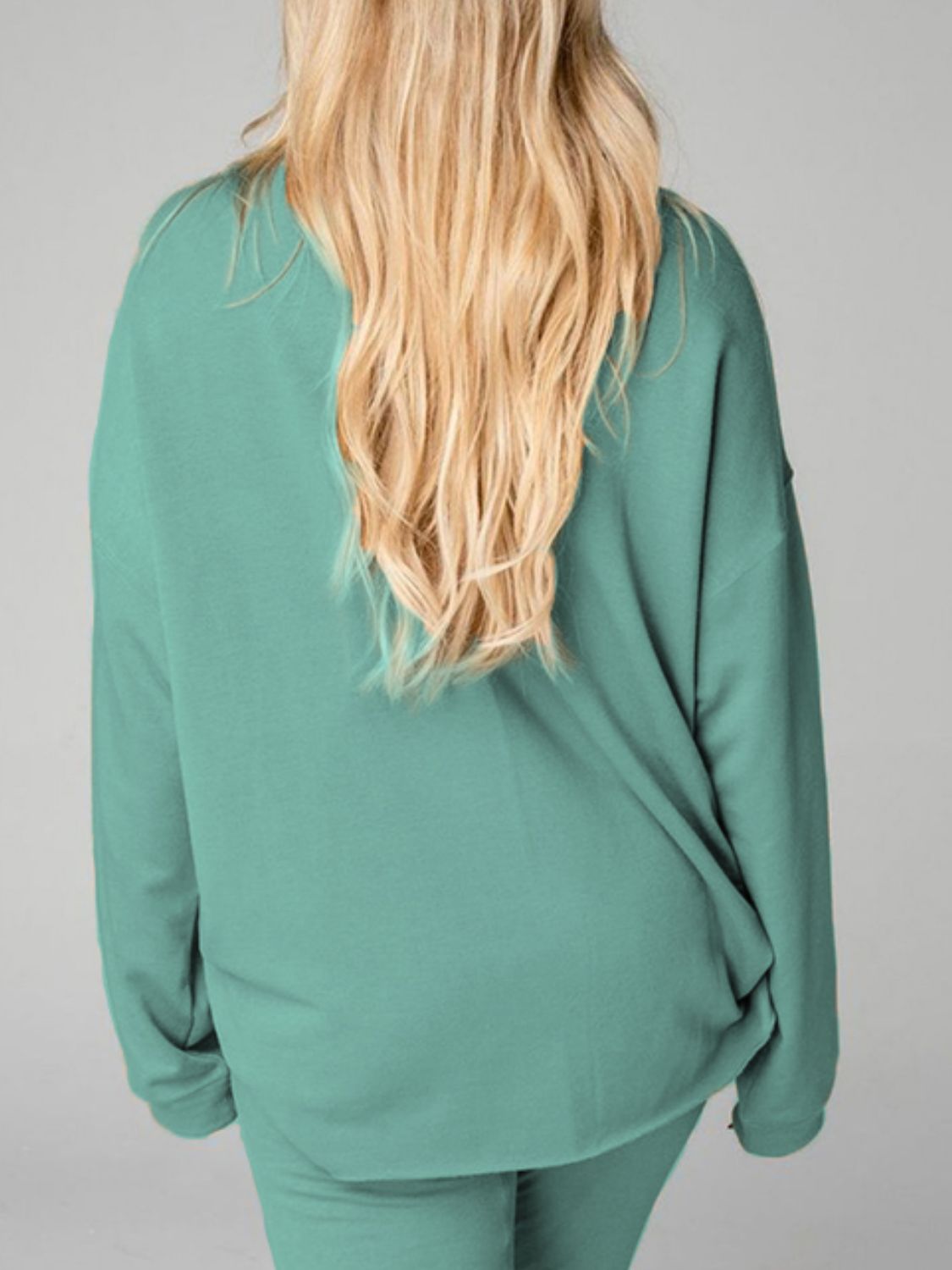 Distressed Sweatshirt and Joggers Set Trendsi