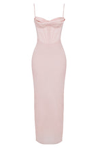 Satin Sling Strapless Slim Bag Hip Skirt ACLOSY