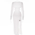 Guest High Split Long Dress aclosy