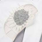 Asur Feather Mini Bandage Dress aclosy