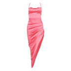 Halter Strapless Long Dress ACLOSY