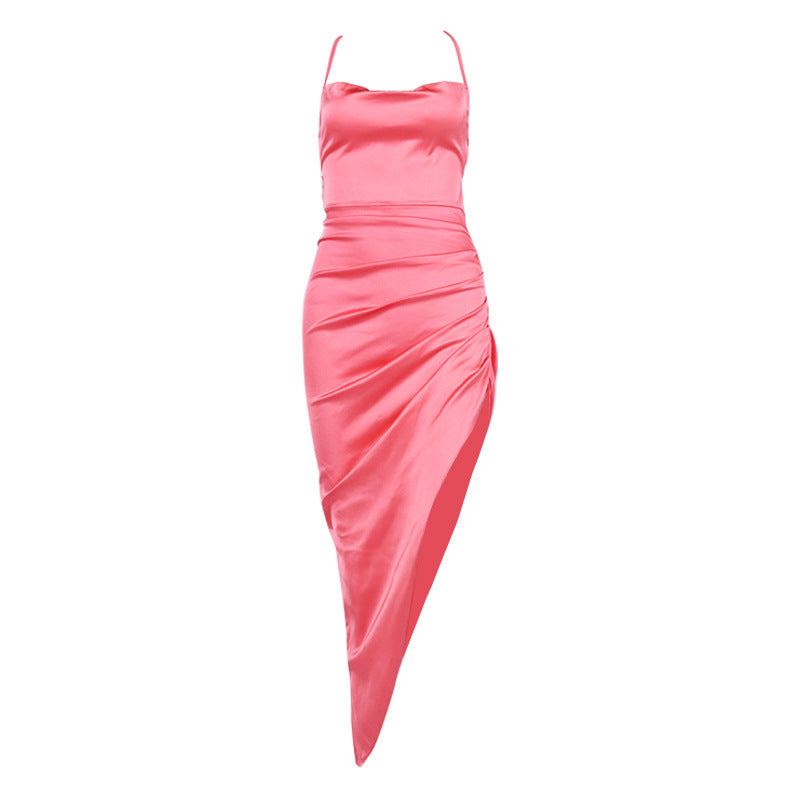 Halter Strapless Long Dress ACLOSY