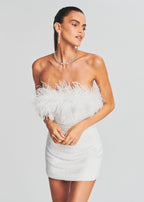 Airy Fashion Tassel Sheath Dress aclosy