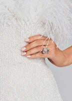 Airy Fashion Tassel Sheath Dress aclosy