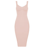 Monica Bandage Clavicle Dress aclosy