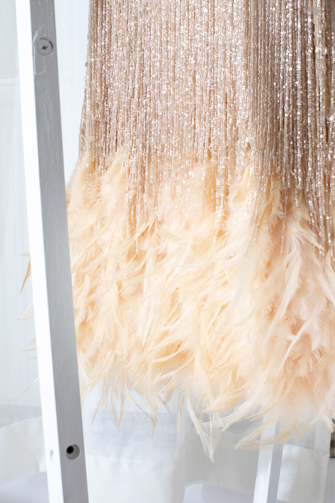 LOTTIE TEAL DRESS-WHITE aclosy