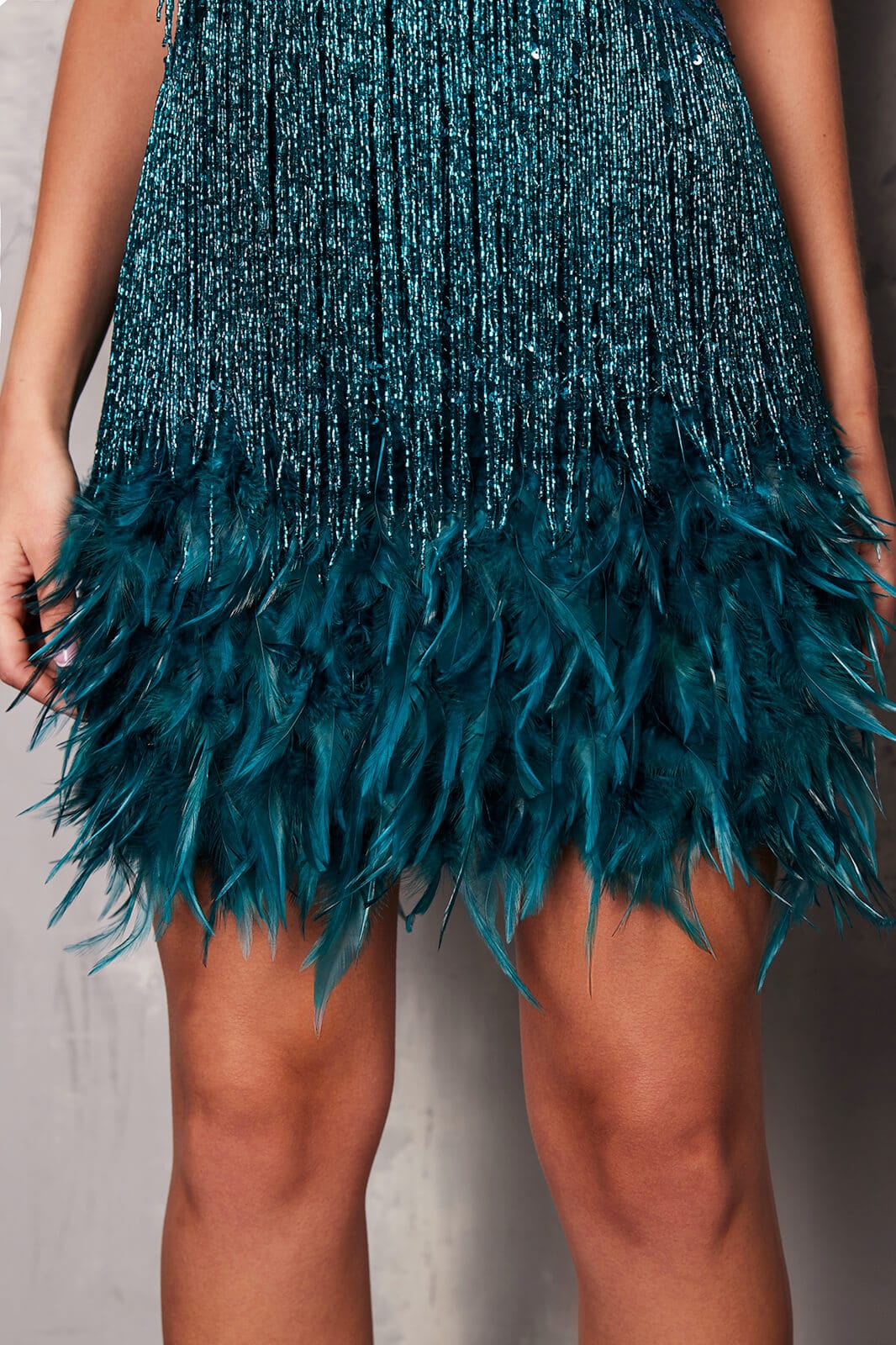 LOTTIE TEAL DRESS aclosy