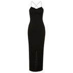 Aylia Slim Fit Slit Dress aclosy