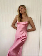 Ladies Fashion French First Love Sling Dress Aclosy