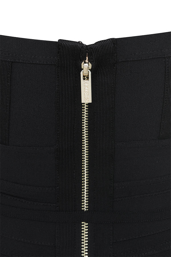 MEAGA TIE WAIST BANDAGE DRESS #aclosy