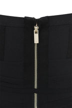 MEAGA TIE WAIST BANDAGE DRESS #aclosy