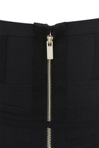 MEAGA TIE WAIST BANDAGE DRESS-WHITE #aclosy