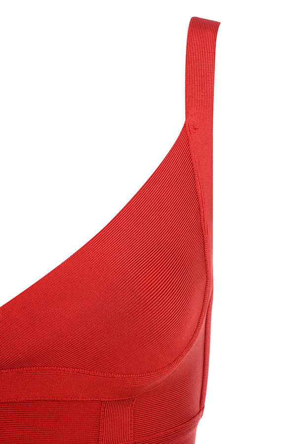 MEAGA TIE WAIST BANDAGE DRESS #aclosy