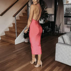 One-shoulder Bandage Dress aclosy