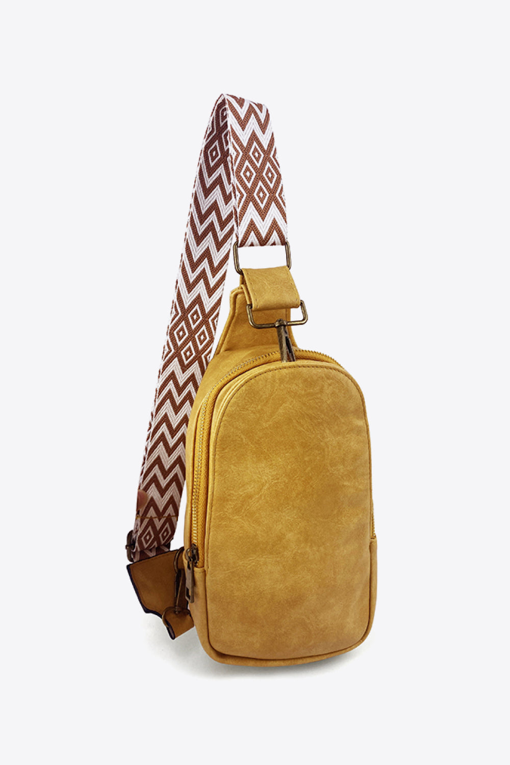 Adjustable Strap PU Leather Sling Bag Trendsi