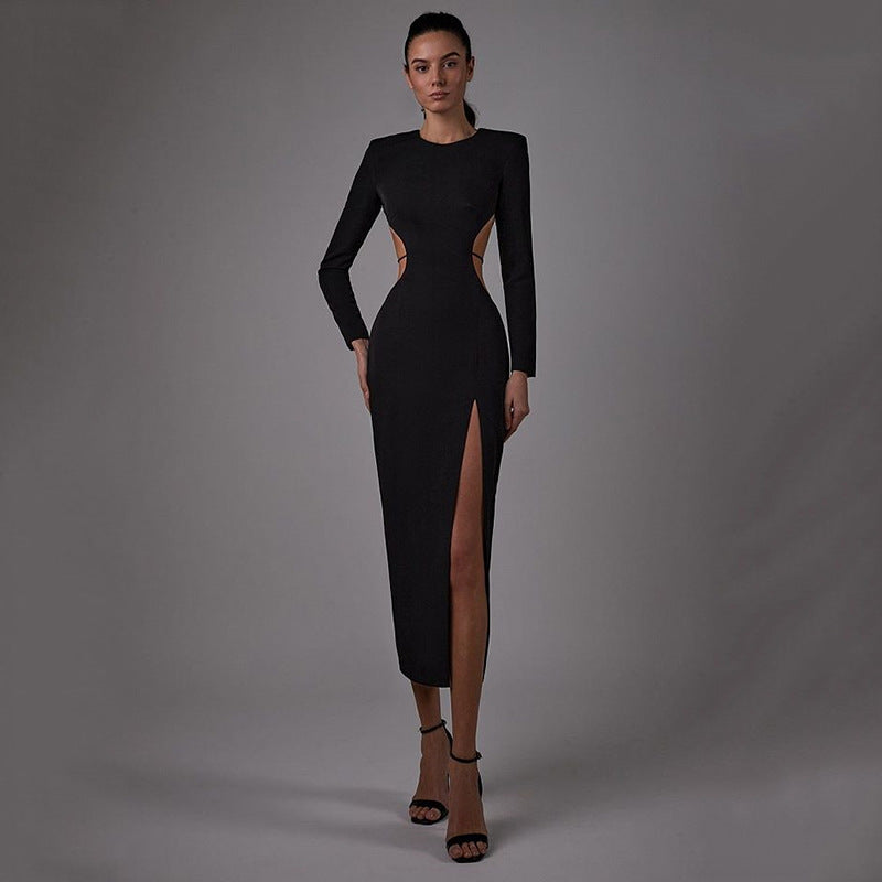 Guest High Split Long Dress aclosy