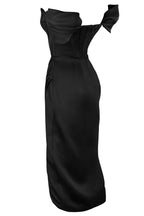 Alyia Satin Off Shoulder Dress aclosy