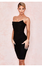 CHIC ELEGANT CORSET MINI DRESS ACLOSY