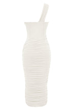 Lemily Cutout One-Shoulder Midi Bandage Dress Trendsi